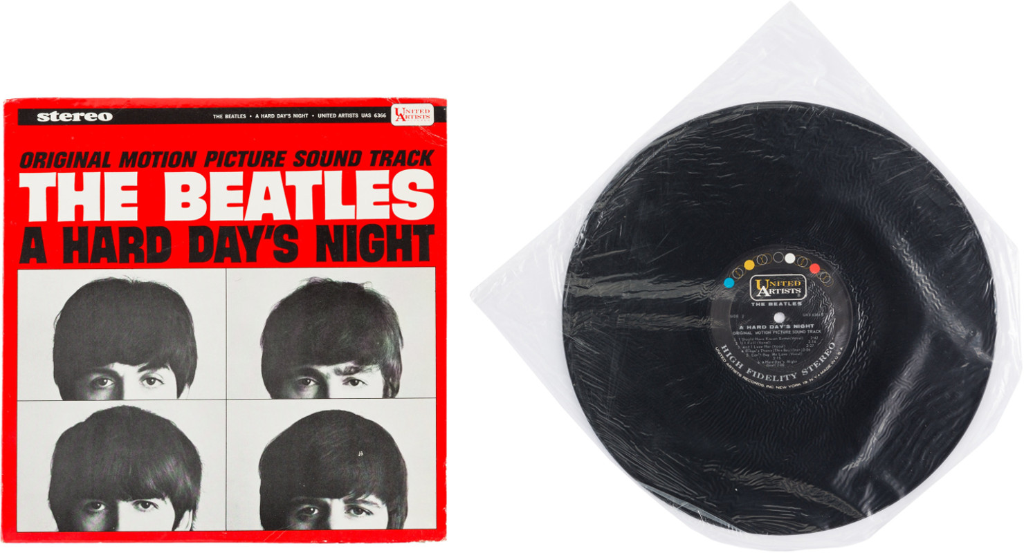 Beatles HardDaysNight sealed