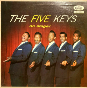 Covers Are Worth More: The Five Keys' ON STAGE! album with airbrushed cover.