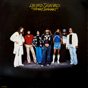 Covers Are Worth More: Lynyrd Skynyrd's STREET SURVIVORS album with black cover.