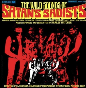 Streets Part 1: cover of SATAN'S SADISTS soundtrack album on Smash Records.